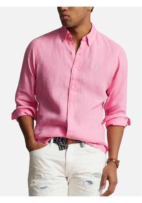Camicia in lino Polo Ralph Lauren POLO RALPH LAUREN | Camicie | 710829443028